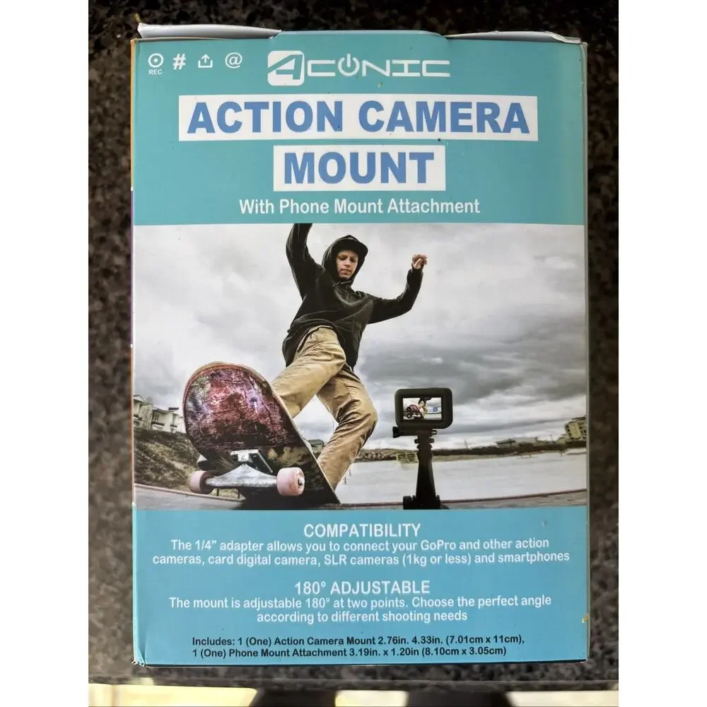 Live Action camera Mount / Cell phone mount attachment AC-ACSM-01(A2)